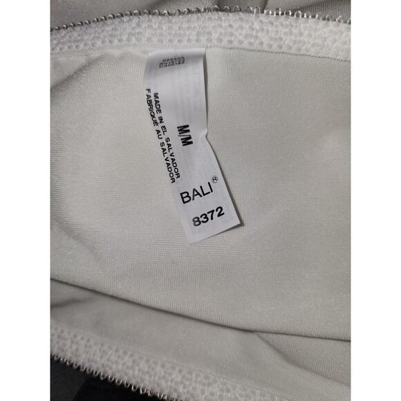 Bali Womens Underwear White Size Medium Lace Detail 100% Cotton - Picture 4 of 5